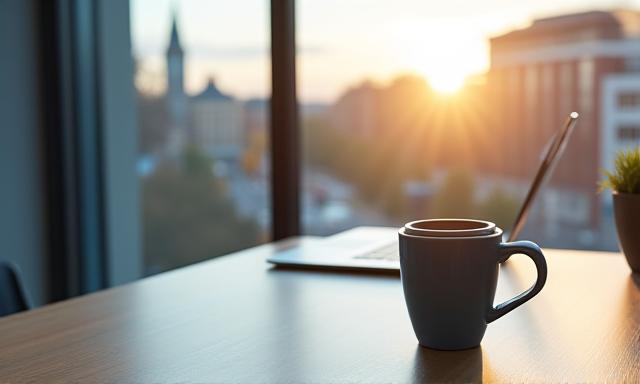 Modern professional office environment