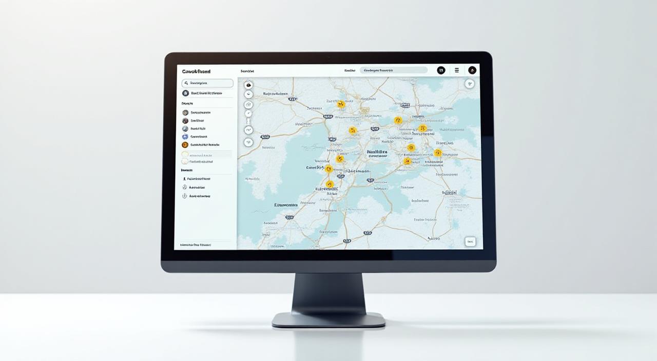 Weather-synced operations dashboard showing live forecast and cleaning routes